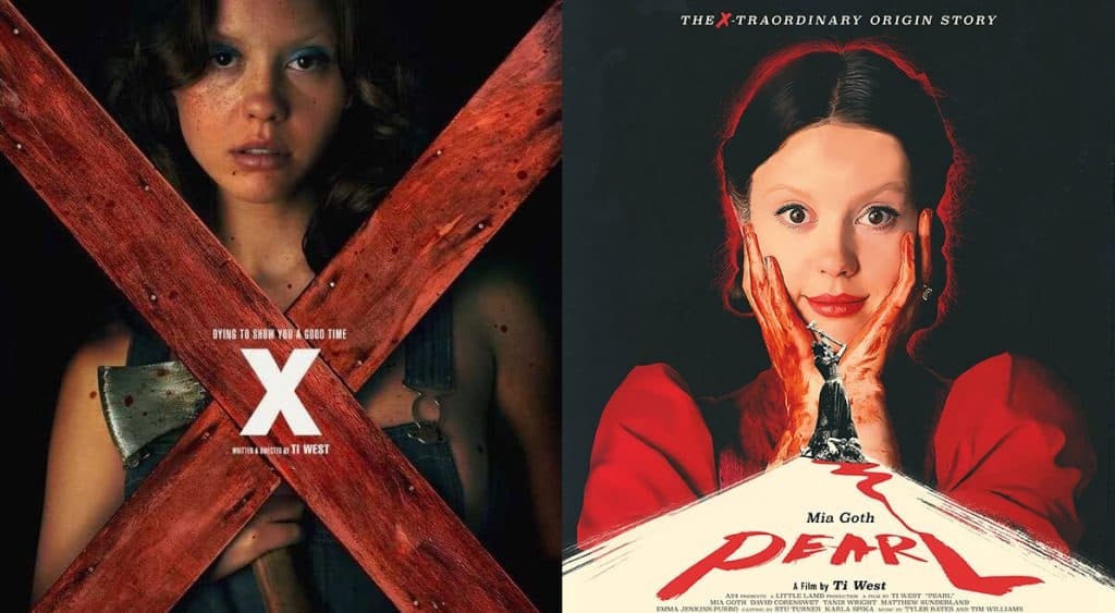 x pearl ti west posters